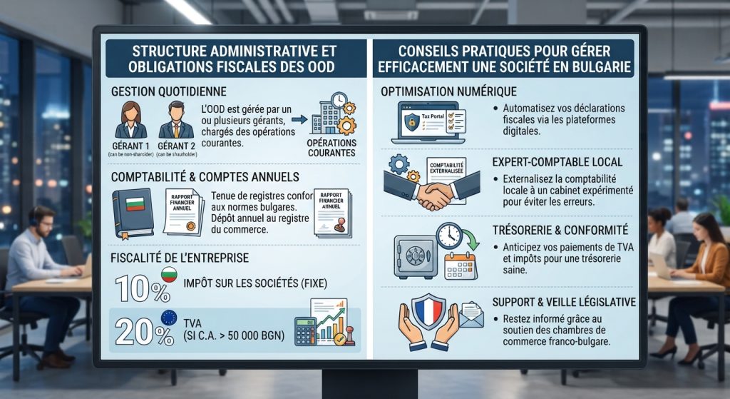 Gestion et fonctionnement d’une société à responsabilité limitée en Bulgarie