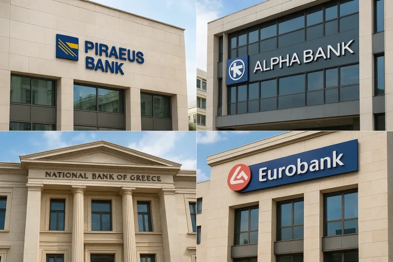 4 meilleures banque en Grèce