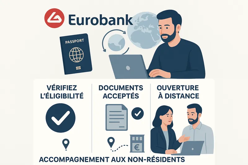 Eurobank peut intéresser les expatriés et les clients qui effectuent régulièrement des opérations tr