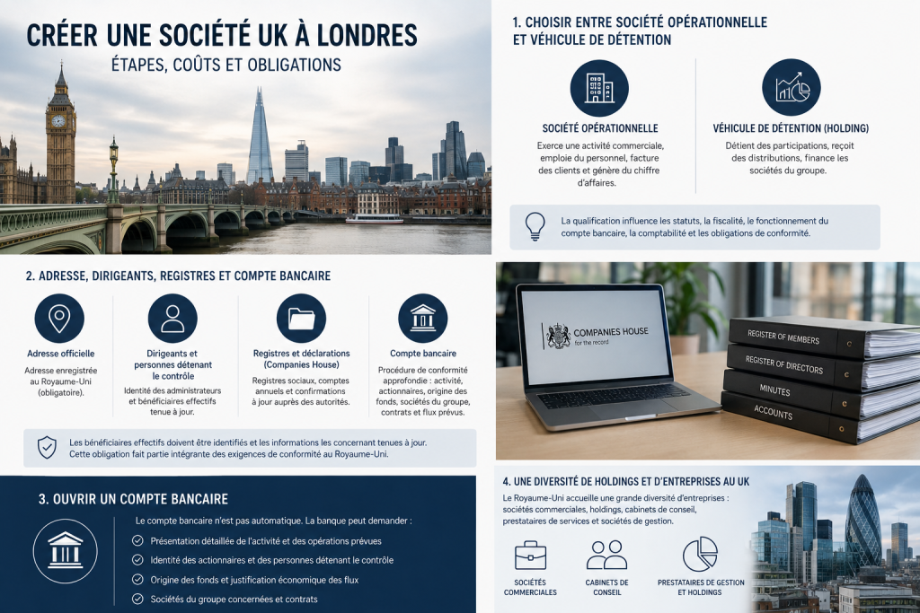 Créer une société UK à Londres